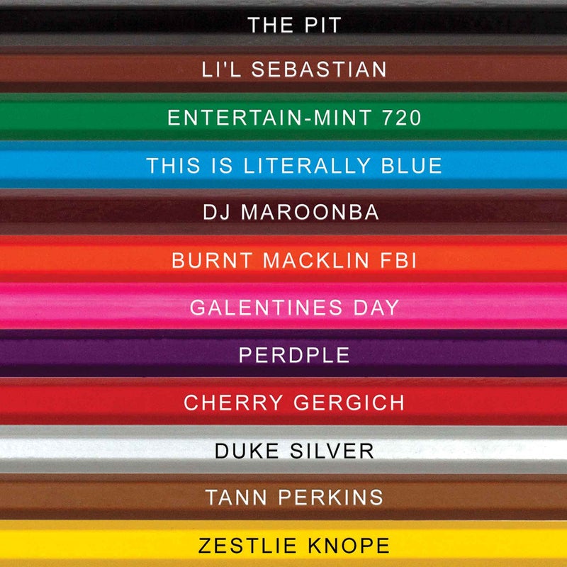 Pun Labs Colors & Recreation-Themed Colored Pencil Set for Fans of Parks & Rec | Set of 12 Parody Pencils with Clever Show References | Each Pencil Foil-Stamped with Fun Quotes | Ideal Gift - Image 2